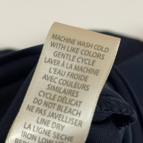 NEW Max Studio Shorts Womens Size XL Navy Blue Pull On NWT - Picture 5 of 8